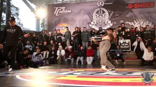 BBOY 1 ON 1 CALL OUT Best 8 4 小雞 vs 昭廷 | 20160219 TC 13th anniversary