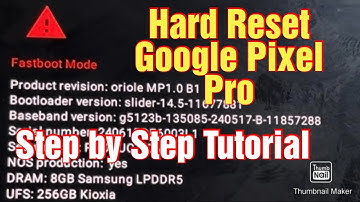 EASY STEPS how to  Hard Reset GOOGLE Pixel 9 Pro via Recovery Mode - Wipe All Data