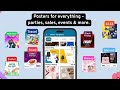 Poster Maker ad creatives