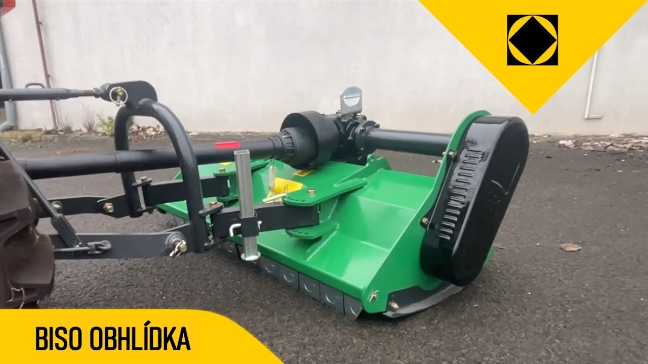 BISO obhlídka - mulčovač GEO EFM 125 - walkaround