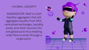DEFI SOLUTIONS REEF BRINGS TO THE ECO SYSTEM.