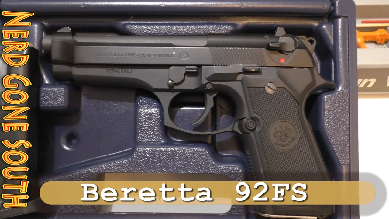 Shooting and reviewing the Beretta 92FS 9MM - YouTube