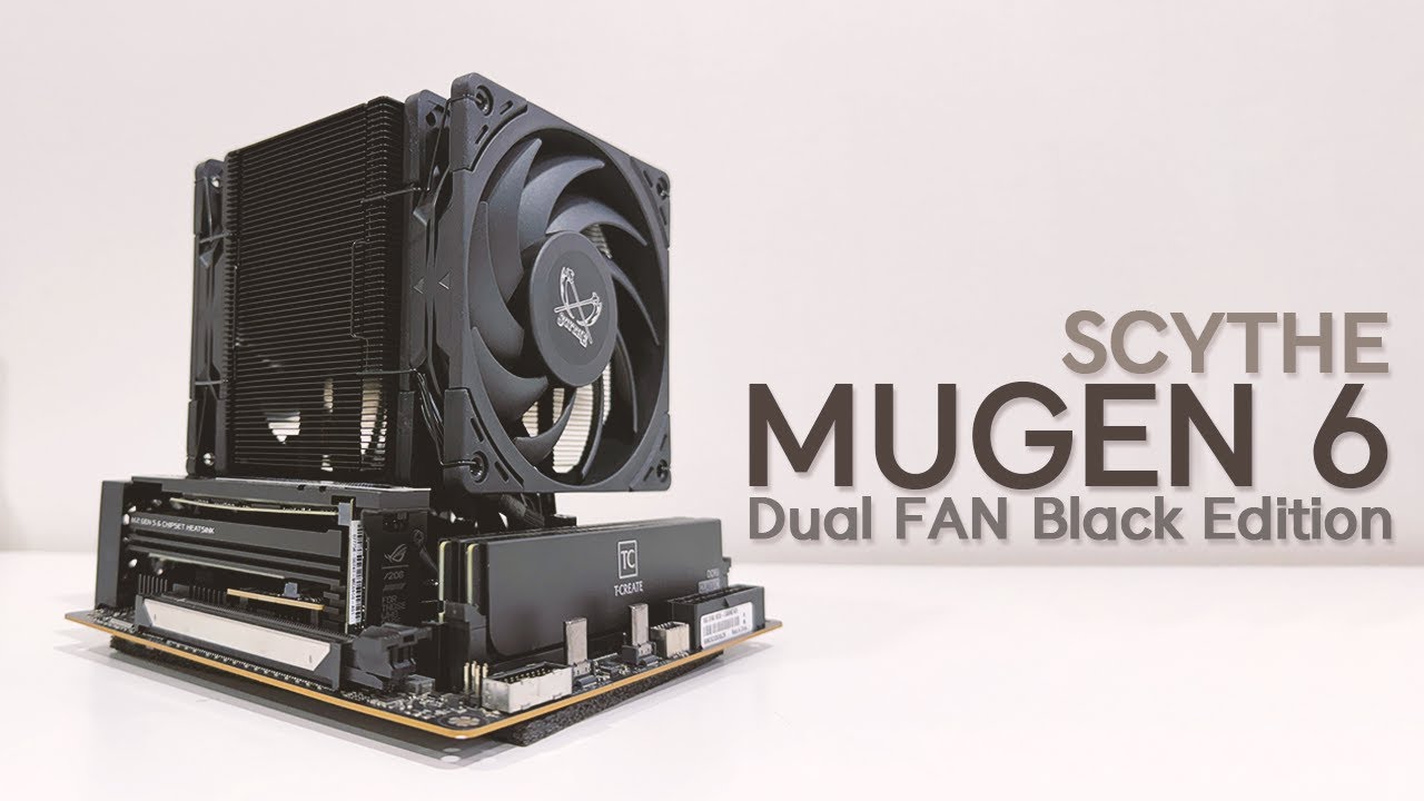 Ryzen 9 9950X vs Single Tower Air Cooler | SCYTHE MUGEN 6 DBE