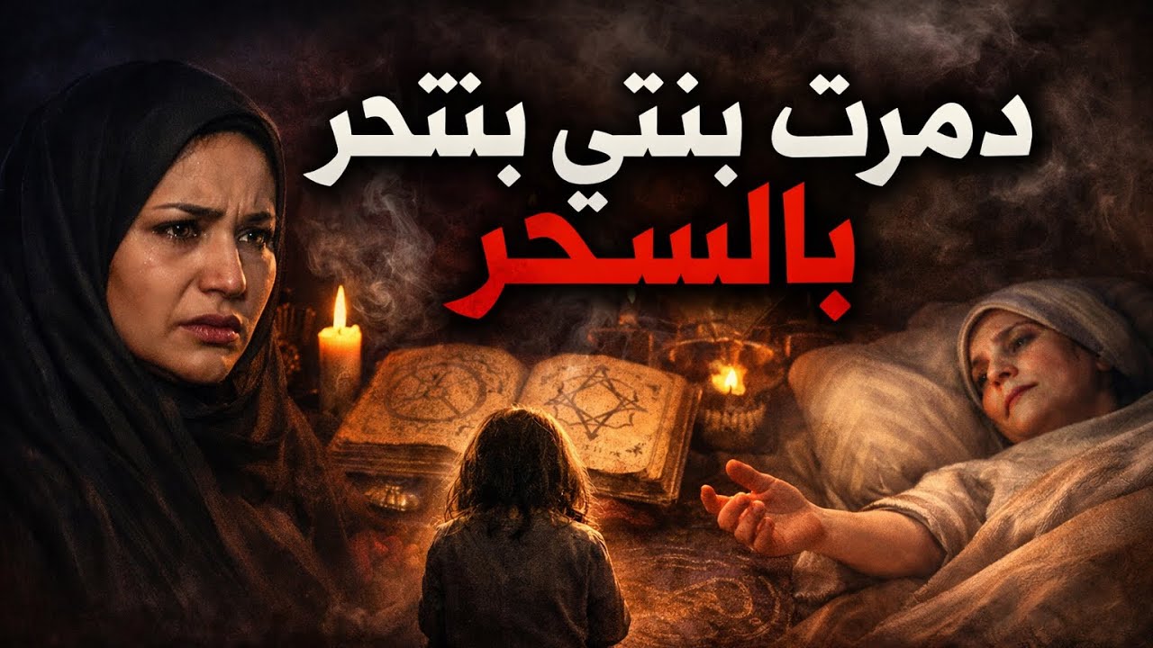 دمـرت بنتي بالسِحر👹وهيا علي فراش الموت جاية تقولي سامحيني⁉️