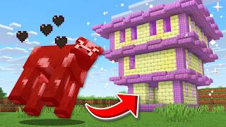 Minecraft, but Mobs Spawn Structures...