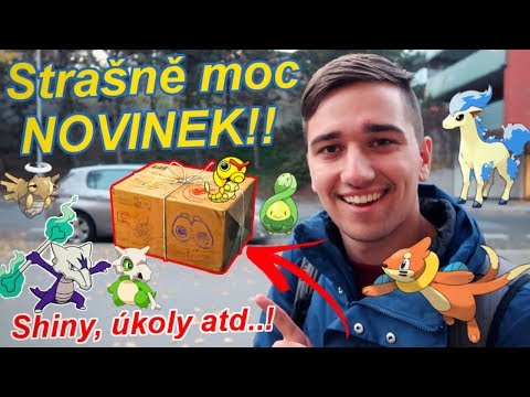 Pokémon GO | Noví Pokémoni, noví Shiny a úkoly!! | Jakub Destro