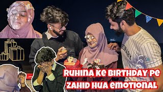 Ruhina Ke Birthday Pe Zahid Hua Emotional🥺| Zahid ka surprise | AALTU FALTU |