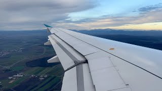 4K | Eurowings A319 CFM beautiful morning Landing Vienna | VIE