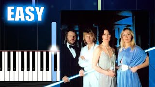 ABBA - I Have A Dream - EASY Piano Tutorial