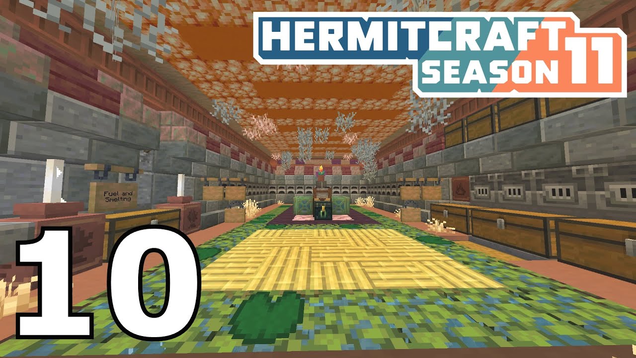 Hermitcraft 11: Автоматическая плавильная печь! (Эпизод 10)
