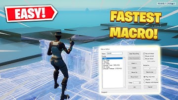 How to Setup and Use Macros in Fortnite Chapter 4 Season 2! (INSANE)