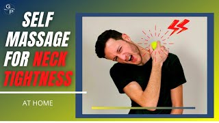 SELF MASSAGE YOUR NECK & UPPER BACK (*QUICK RELIEF*)