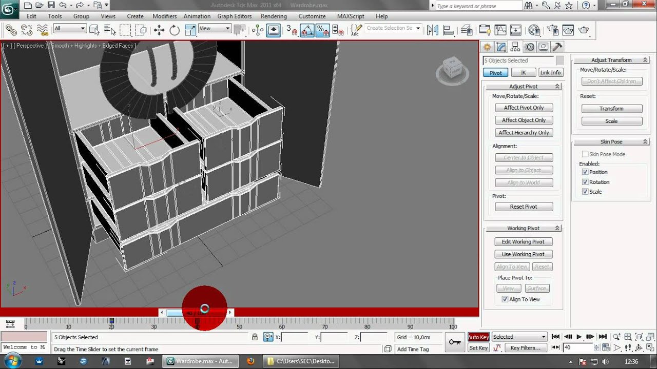 3ds Max AutoKey Animation Tutorial For Beginners - YouTube