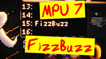 MPU 7 Fizzbuzz [ 2 Hz Minecraft Redstone CPU ]