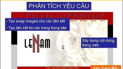 Học thiết kế html bằng dreamweaver bai 14.wmv