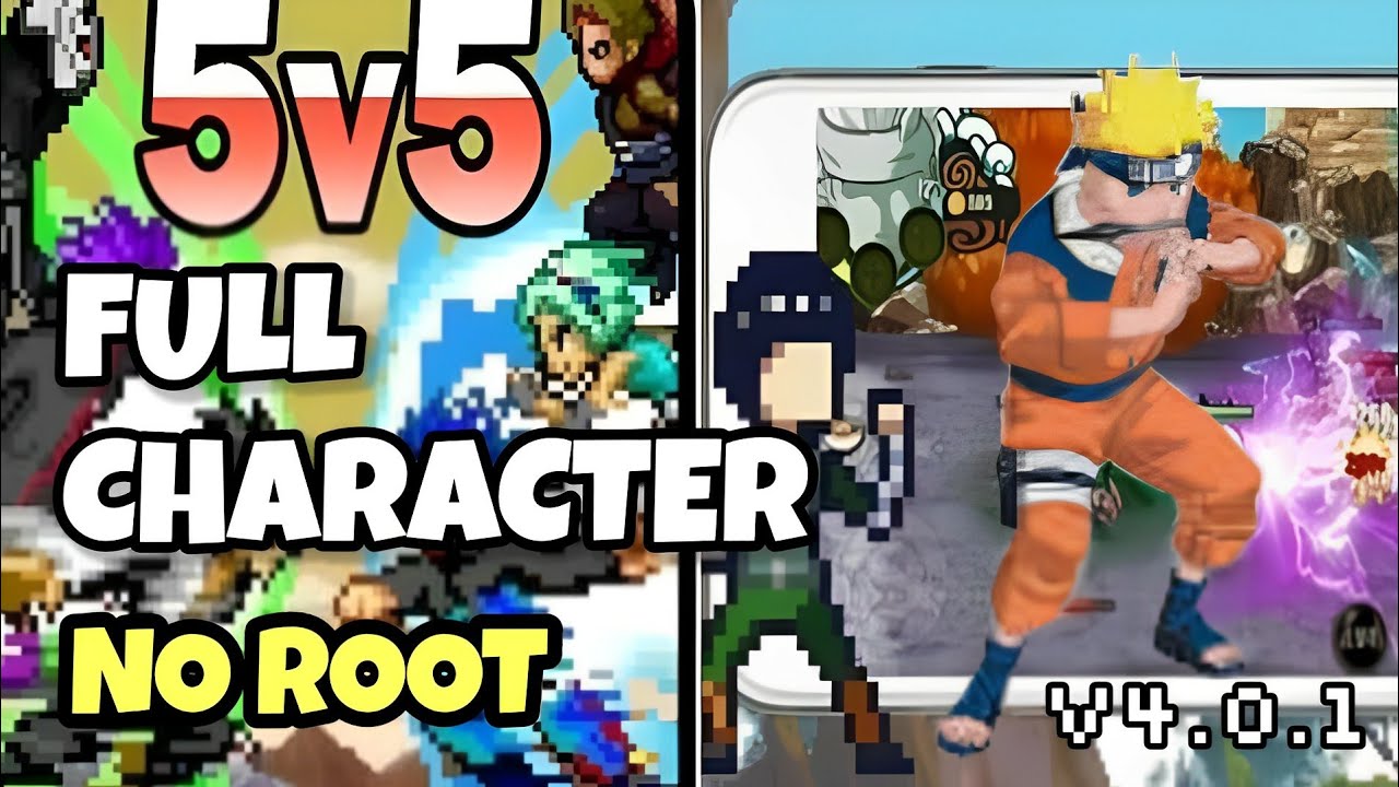 Download Ninja MOBA MOD APK v4.0.1 (Full Character) YouTube