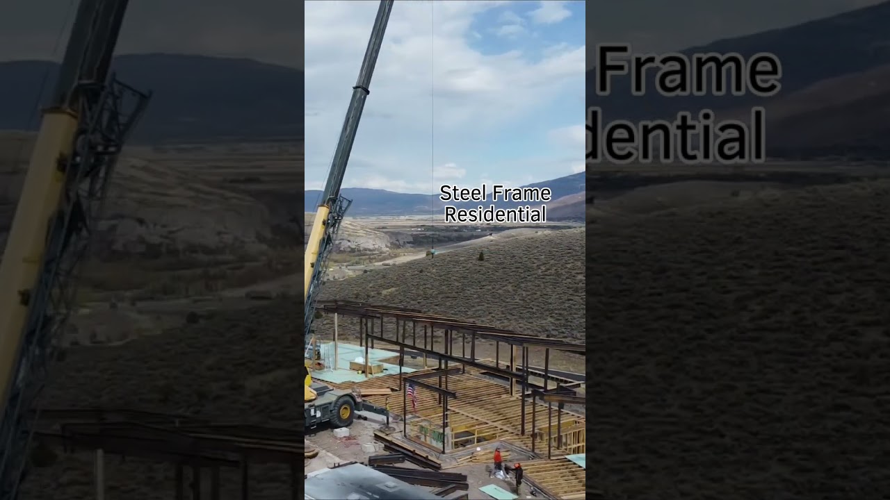 Kamas Utah Custom Residential Home Build with Steel
