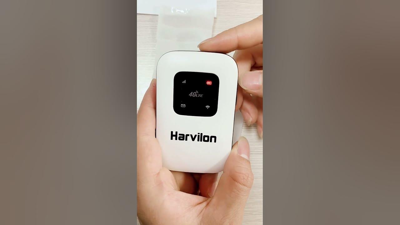 Harvilon 4g pocket mifi mf833 wifi hotspot youtube