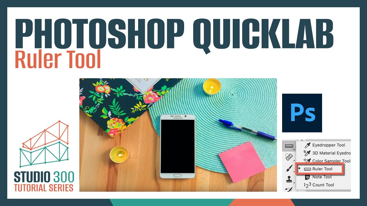 Photoshop Rular Tool Photoshop Quicklab: Ruler Tool - YouTube
