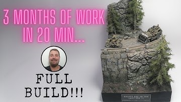 DRINKS ARE ON THE LAST ONE Diorama FULL BUILD (1/35, Scratchbuild)