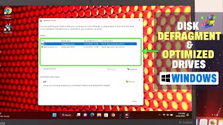 Windows 11: Disk Defragment & Drive Optimization Tutorial!