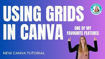USING GRIDS IN CANVA #canva #createoncanva #canvassador