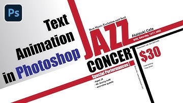 Text Animation in Adobe Photoshop