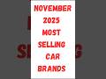 Top 05 Most Selling Car Brands #mostselling #carbrands #carsales #november