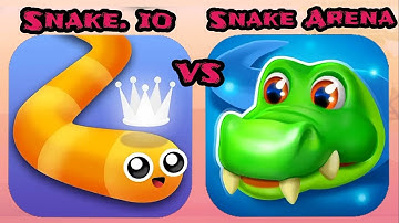 Snake. Io Vs Snake Arena Game Comparison!