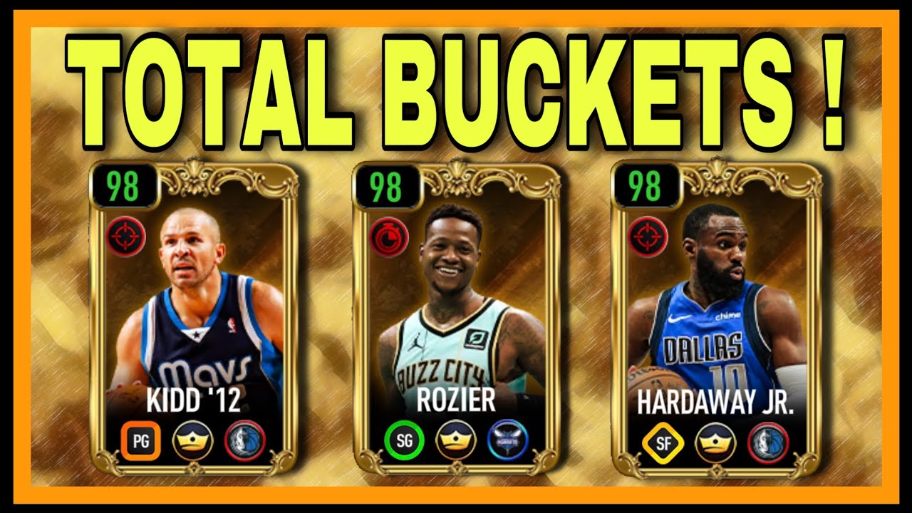 3 BUCKETS IN MONTHLY MASTER ! BUT WHY ONLY 95s ?  KIDD ROZIER & HARDAWAY JR ! NBA LIVE MOBILE ! NBA