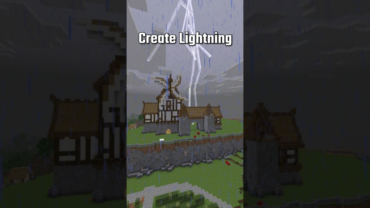 Create Lightning In Your Minecraft World 
