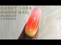 How To Do A Three Color Ombre using Dip Powders | Candy Corn Nail | IN REAL TIME!