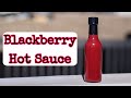 Making Blackberry Hot Sauce