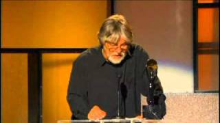 Bob Seger accepts award Rock and Roll Hall of Fame and Museum inductions 2004 chords