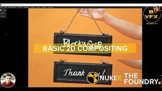 How to do basic 2D Compositings in the Foundry Nuke X in hindi | BAJRANGI VFX