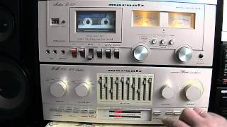 Marantz AM 710 DC + Audion D 25 kassette deck