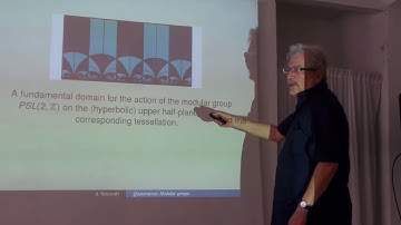 Modular Groups over the Quaternions (Alberto Verjovsky)