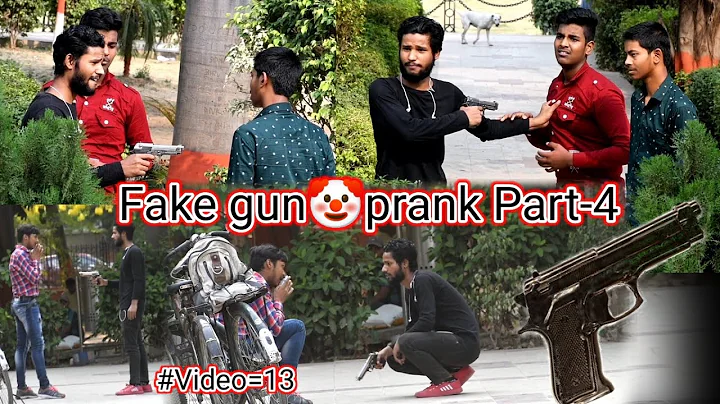Fake GunPrankIn Public Unique Style |Best Gangster...
