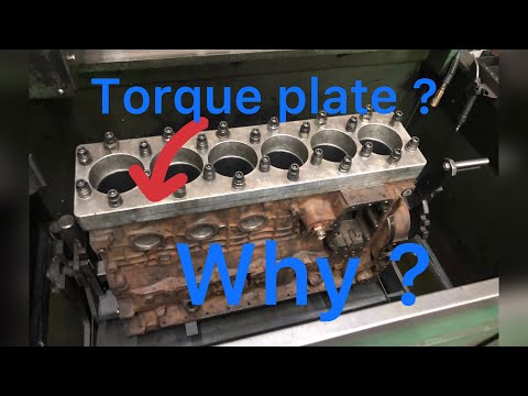 Why you should use a torque plate when honing