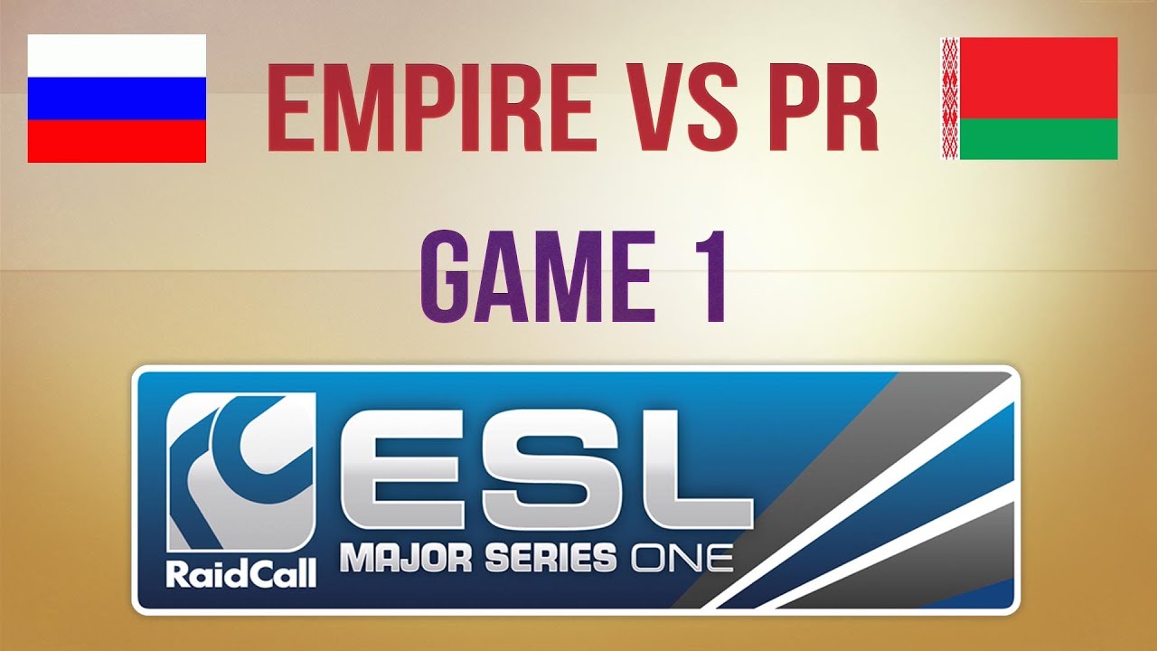 Empire vs PR g.1 Winners Semifinal Group C RaidCall EMS One Fall 2013
