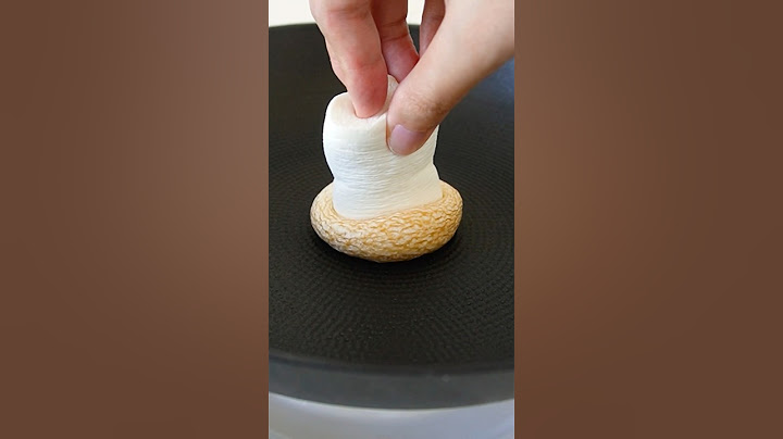 요즘 유행하는 마시멜로우 버섯🍄‍🟫