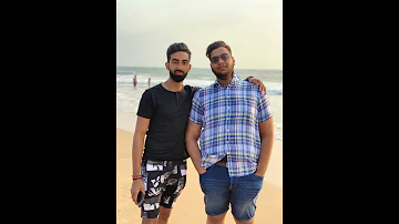 Goa wale beach pe🏖