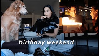 BIRTHDAY WEEKEND VLOG!!! | Bowling, shopping, night time routine