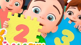 Hopscotch - Play and Learn Numbers | Good Manners Song | Nursery Rhymes & Kids Songs