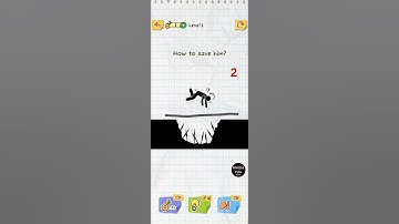 Draw 2 save level 1 🎮🎮 Draw 2 save: stickman puzzle || gameplay walkthrough Android || mahfuz FIFA