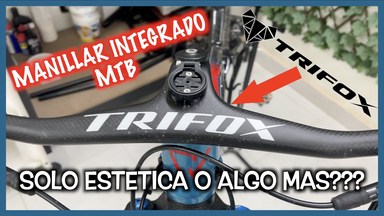 MERECE LA PENA UN MANILLAR CON POTENCIA INTEGRADA PARA MTB, REVIEW MANILLAR  TRIFOX RHB 200. 