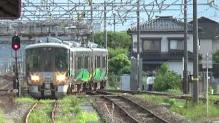 【中線に普通列車到着！】IRいしかわ鉄道 あいの風521系 普通泊行き 津幡駅