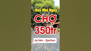 Bán nhà ngay chợ 4x14m 2pn3wc gần Xuân Thới Thượng Hóc Môn giáp Quận 12 #nhadathocmon