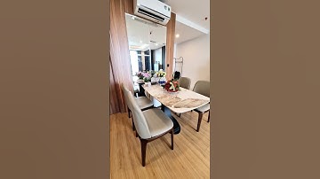 KAT - HOME BÀN ĂN TẠI 1 CĂN CHUNG CƯ CAO CẤP TRÔNG SẼ NHƯ THẾ NÀO. CÁC BÁC CÙNG XEM NHÉ