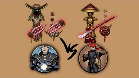 Shadow Fight 2 | SET OF MONK and SET OF SENTİNEL vs MAY & TİTAN [ Android GamePlay ]